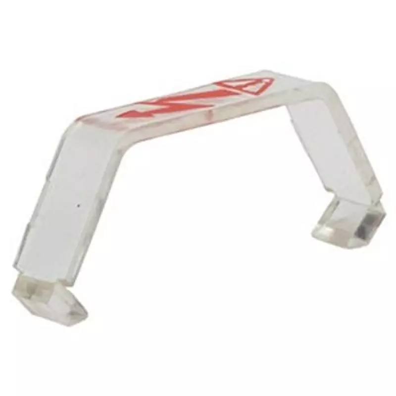 RS PRO Cover Profile Polycarbonate Clear, 2624196 (Pack of 10 Pcs)