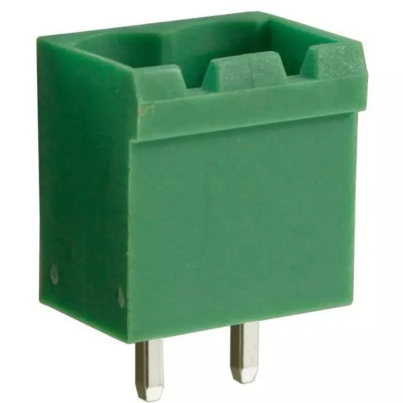 RS PRO Terminal Block PCB Mounting Plugin Terminal 4 Contacts, 144-4351 (Pack of 10)
