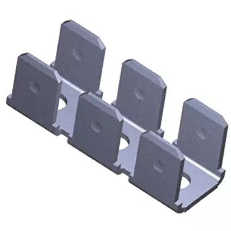 TE CONNECTIVITY FASTON .250 Tab Terminal, 41482 (Pack of 10)