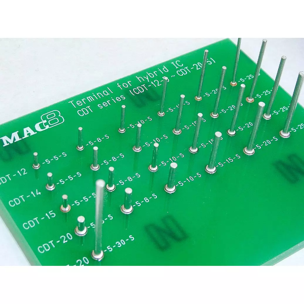 MAC8 Terminal 4 Amp Rated Current φ1.2 mm Dimension B, CDT-07-8-10-G (Pack of 100)