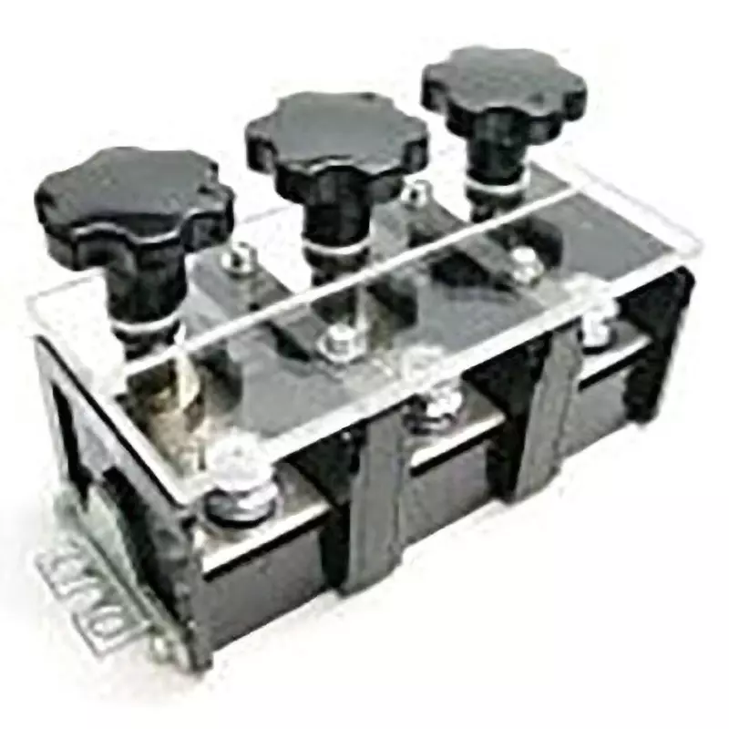 MIBU DENKI INDUSTRIAL Terminal Block 4 Pole for (Crimp) 60 mm² Compatible Cable, NT100-4