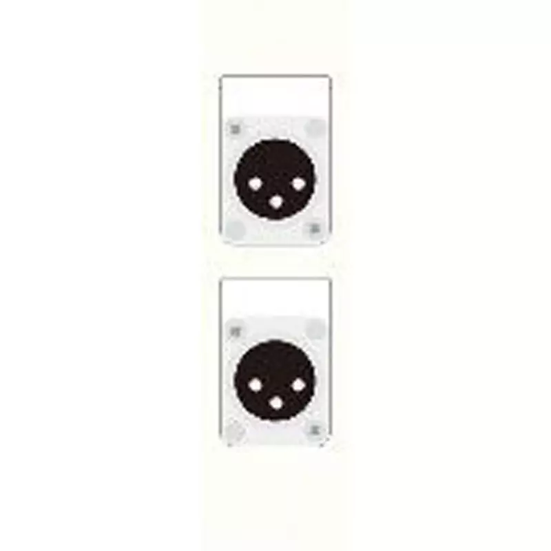 Canare Electric Terminal Board Plate XLR White, CSW-TP2D-3X2DW-W