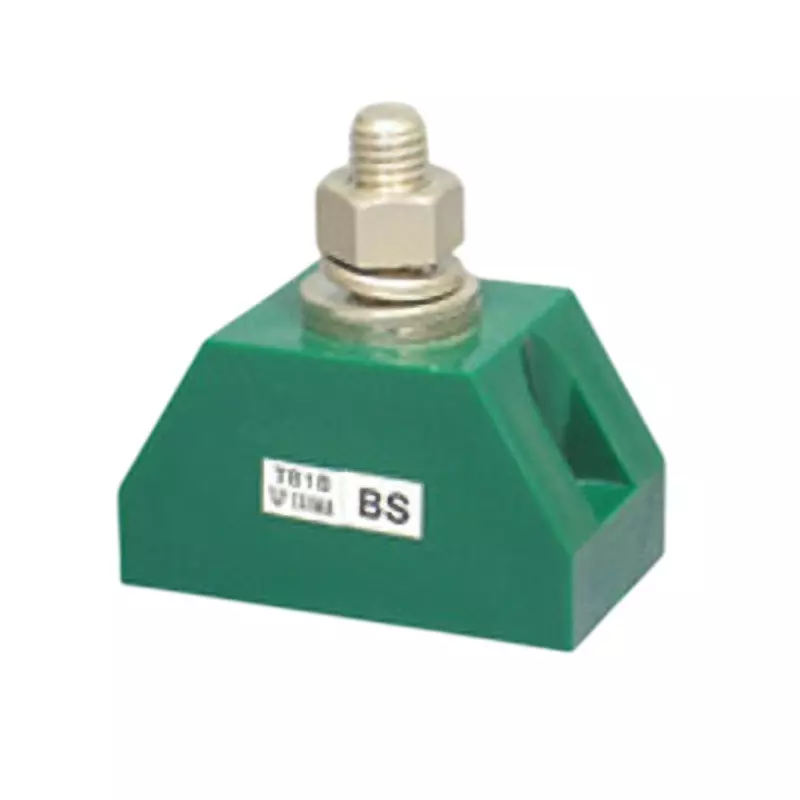 Taiwa Electric Industry Terminal Block 300 Amp Rated Current Green, TB1BBS-G