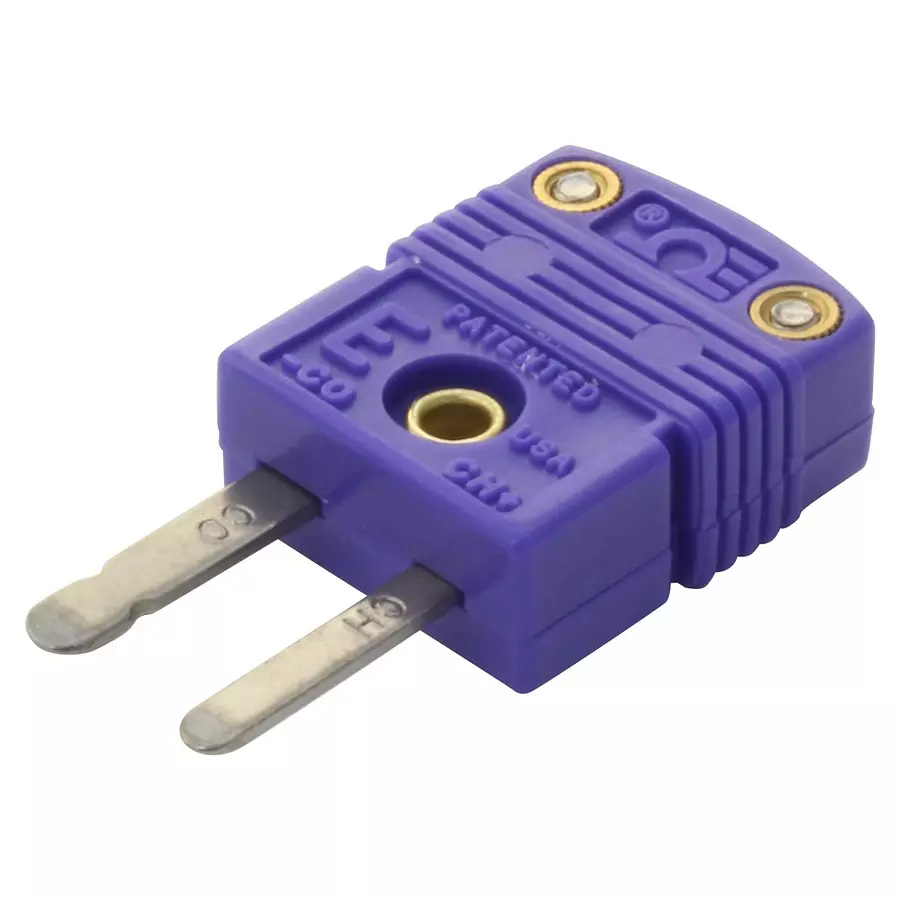 Omega Thermocouple Connector, E Type, Plug, SMPW-E-M.