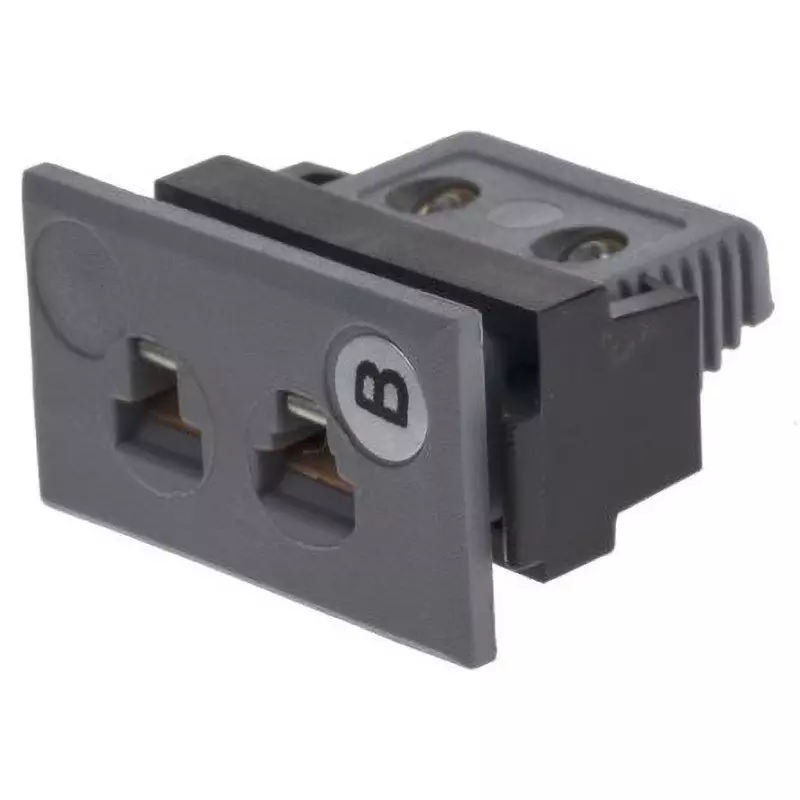RS PRO Thermocouple Connector Nylon Clip Mount Type B Thermocouple, 774-7217