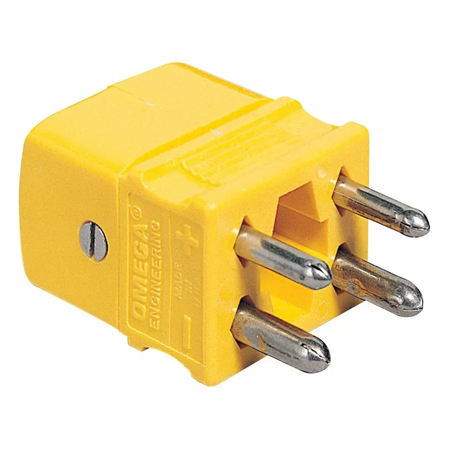 Omega Thermocouple Connector, K Type, Plug, DTC-K-M.