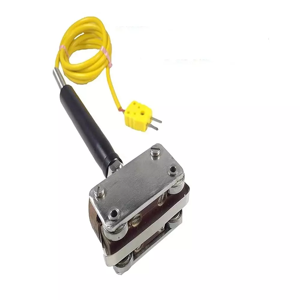 Japsin Instrumentation Industrial Heavy Duty Roller Type Thermocouple 20x10x5 cm High-Grade Stainless Steel with A Durable Roller Mechanism 150 g for Industrial Use