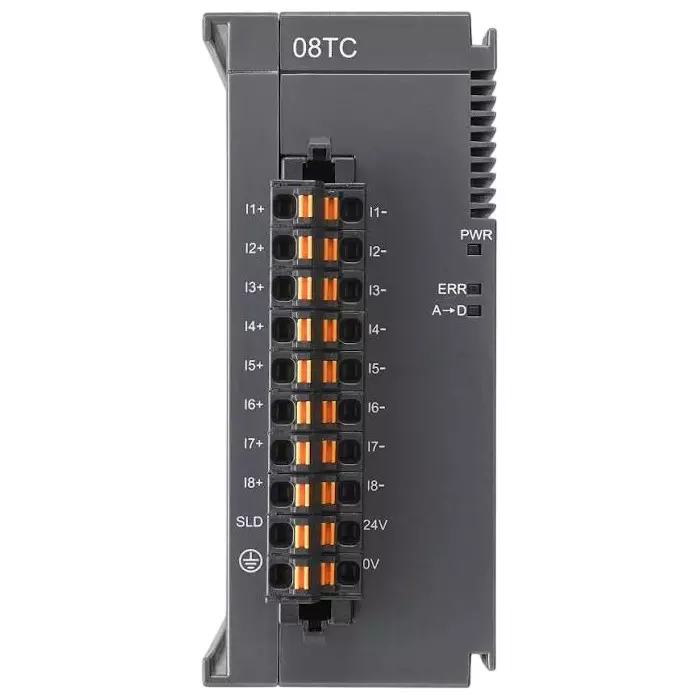 Delta 8 Channels Thermocouple Temperature Sensor with Rectangular Shape Plastic Body, AS08TC-A
