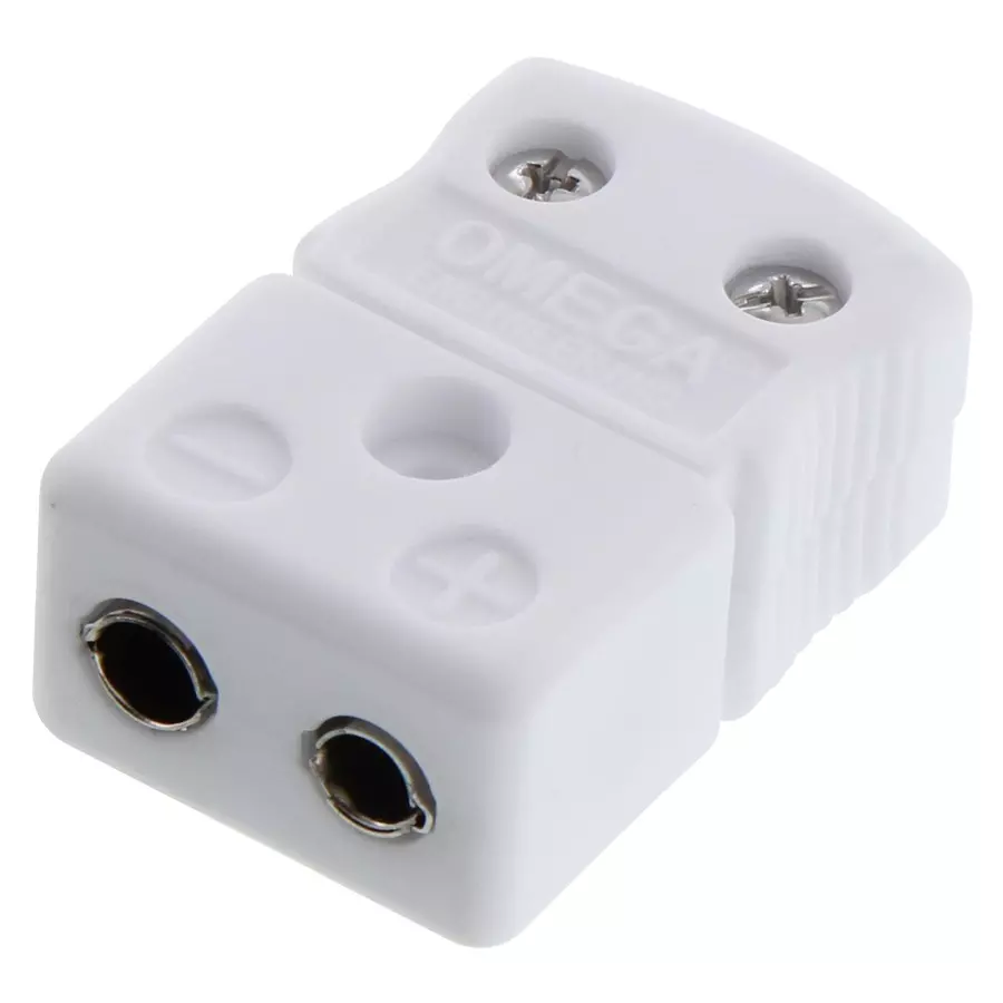 Omega Thermocouple Connector, K Type, Rcpt, NHX-K-F.