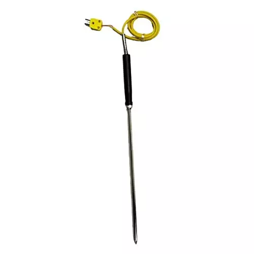 Japsin Instrumentation Heavy Duty Prick-Nib Type Thermocouple 30x5x5 cm 4 Inch (101 mm) High-Grade Stainless Steel 100 g for Industrial Use