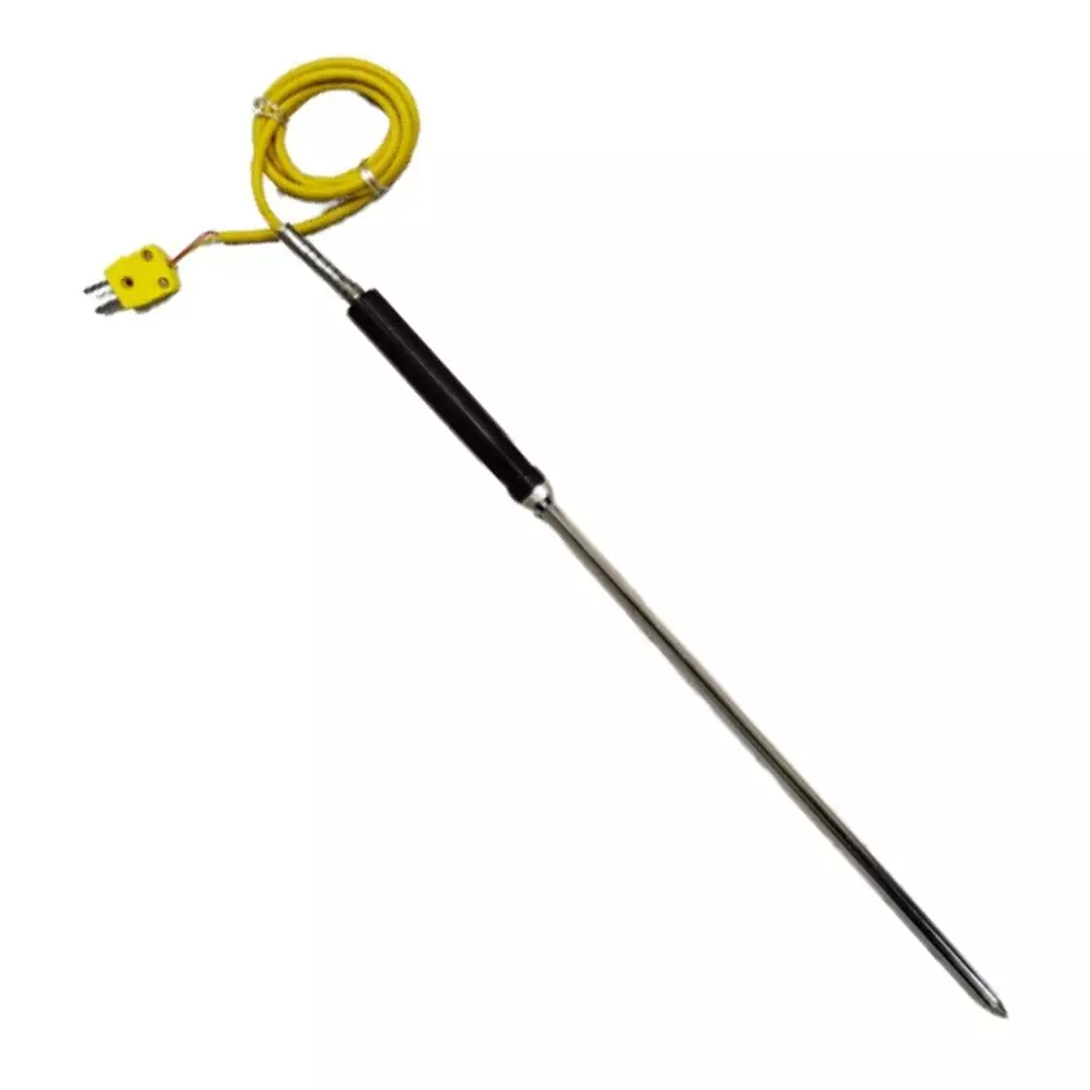 Japsin Instrumentation Heavy Duty Prick-Nib Type Thermocouple 30x5x5 cm 4 Inch (101 mm) High-Grade Stainless Steel 100 g for Industrial Use