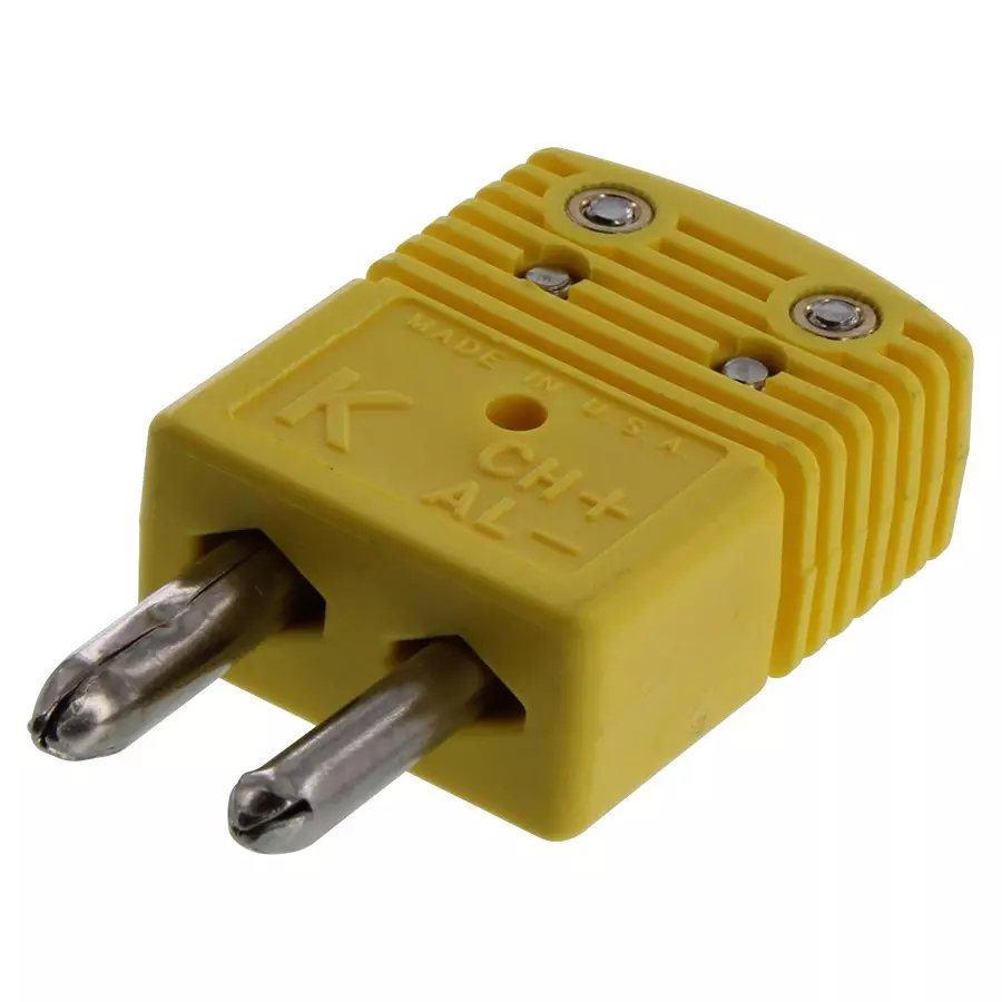 Omega Thermocouple Connector, K Type, Plug, OST-K-M.