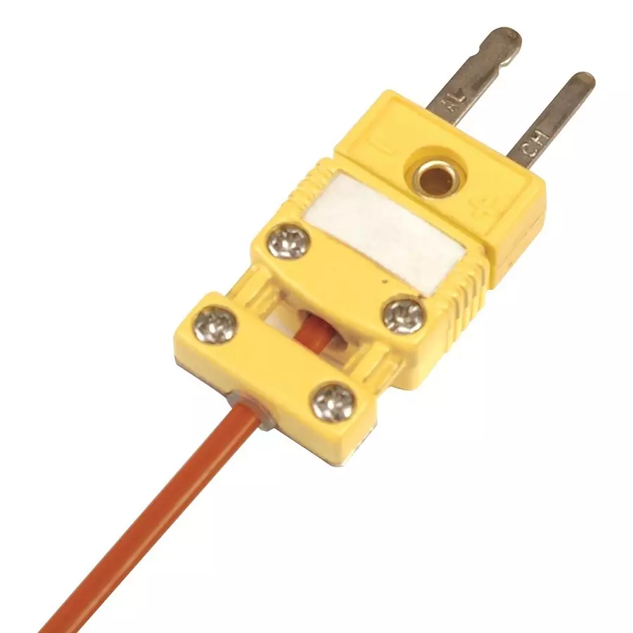 Omega Thermocouple Connector, K Type, Plug, SMPW-CC-K-M