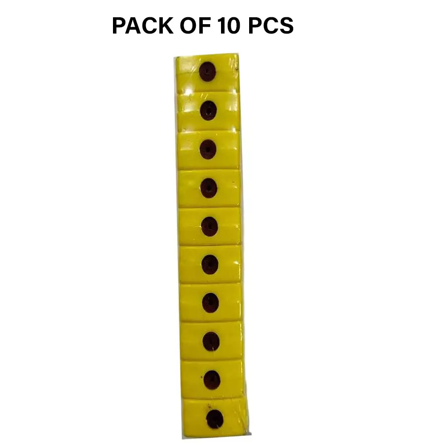 Japsin Instrumentation Mini K-Type Thermocouple Wire Connector 10x5x5 cm 50 g High-Grade Plastic and Metal Components for Industrial Use, (Pack of 10 Pcs)