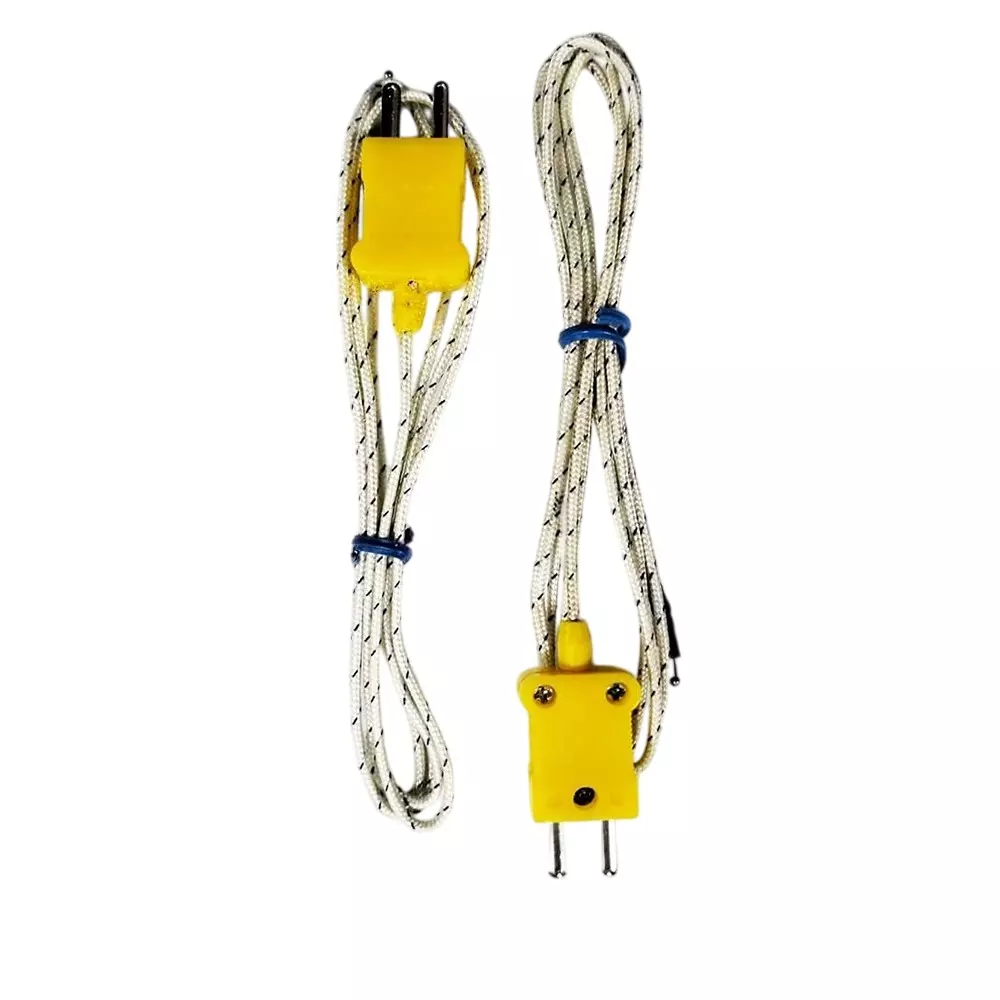 Japsin Instrumentation K-Type Thermocouple Probe 100 mm Length Durable High-Grade Material for Industrial Use, (Pack of 2 Pcs)