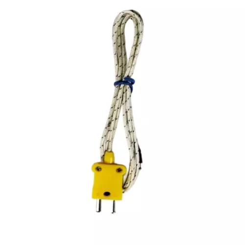 Japsin Instrumentation K-Type Thermocouple Probe 100 mm Length Durable High-Grade Material for Industrial Use, (Pack of 2 Pcs)