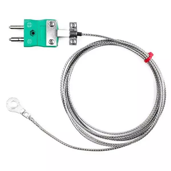 RS PRO K Type Washer Thermocouple Standard Plug 2 m Probe Length, 2684577