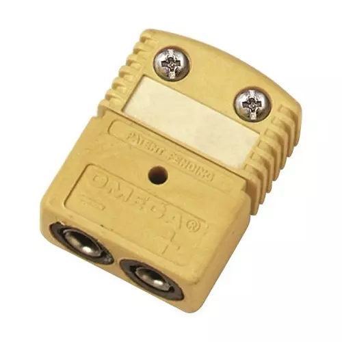 Omega Thermocouple Connector, K Type, Rcpt, HSTW-K-F.