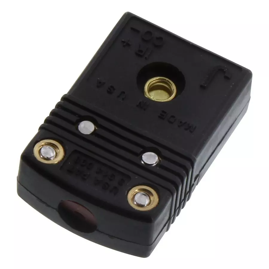 Omega Insulated Thermocouple, J Type, Socket, SMP-J-F.