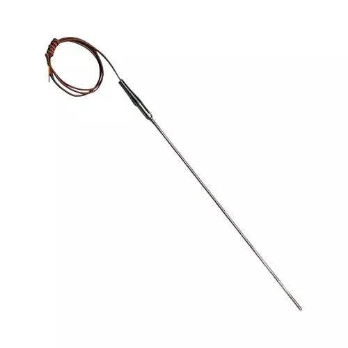 Omega Thermocouple Type-J Stainless Steel Sensor Body 1 m (39.37 inch) Lead Length, TJ1-ICSS-IM30E-300