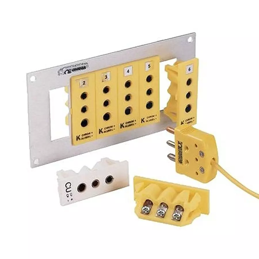 Omega Panel Socket, U Type, White, TPJ-U-F.