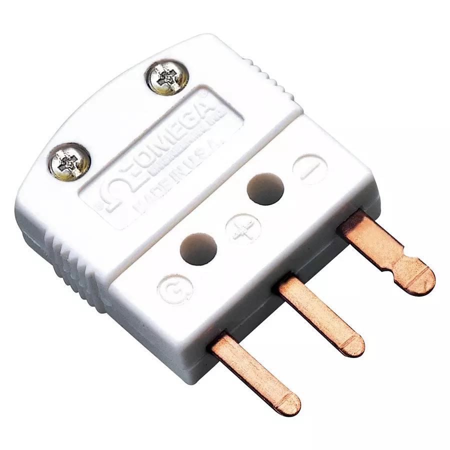 Omega Thermocouple Connector, U Type, Plug, MTP-U-M