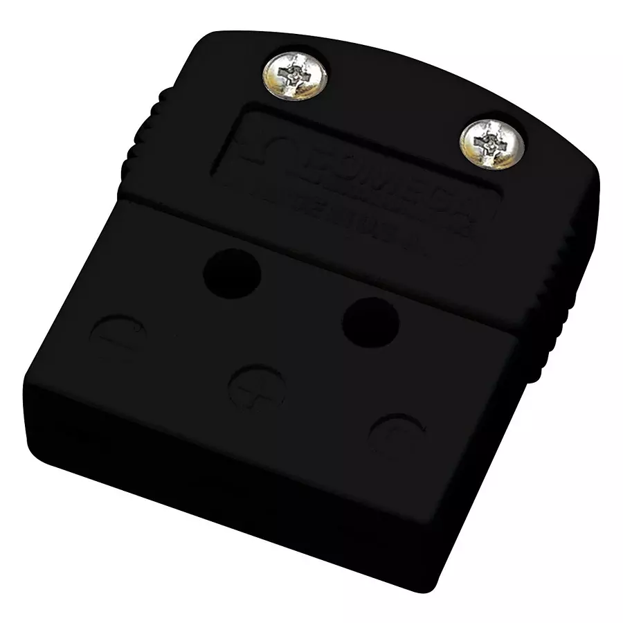 Omega Thermocouple Connector, J Type, Rcpt, MTP-J-F.