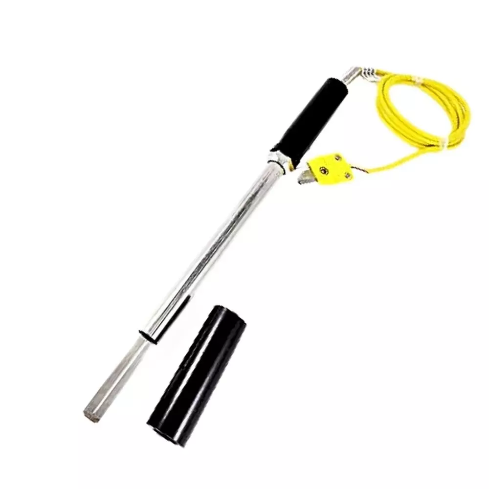 Japsin Instrumentation Industrial Heavy Duty Leaf Type Thermocouple 30x2x2 cm Stainless Steel, Heat-Resistant Construction 100 g for Industrial Use