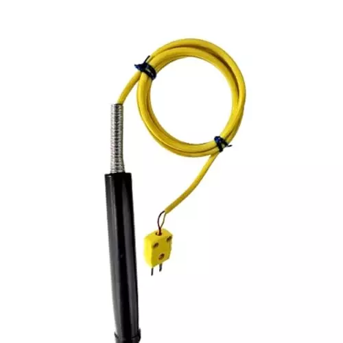 Japsin Instrumentation Industrial Heavy Duty Leaf Type Thermocouple 30x2x2 cm Stainless Steel, Heat-Resistant Construction 100 g for Industrial Use