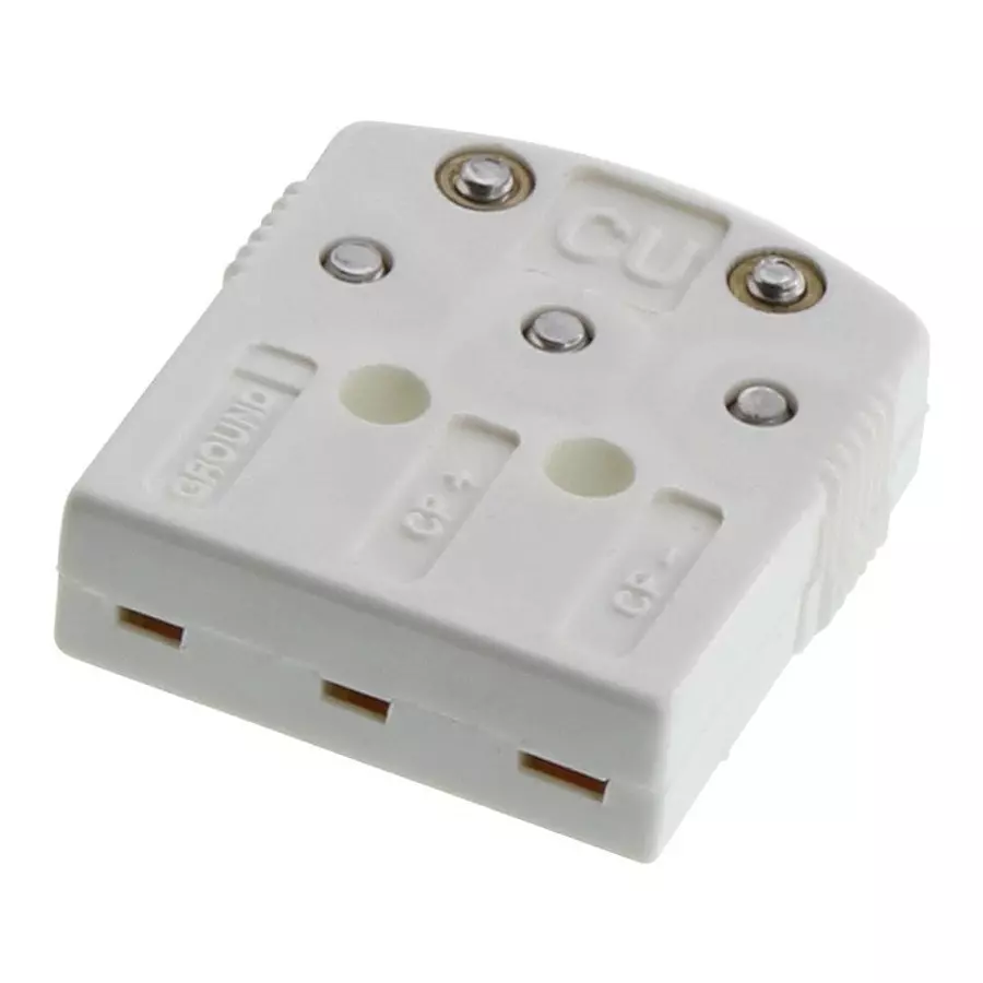Omega Thermocouple Connector, U Type, Rcpt, MTP-U-F.