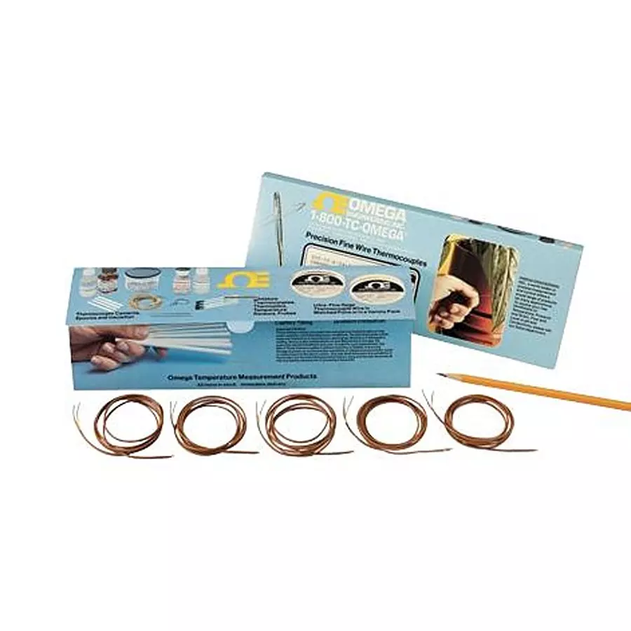 Omega Thermocouple Wire, Type K, 20Awg, 2M, 5TC-TT-K-20-72. (Pack of 5 Pcs)