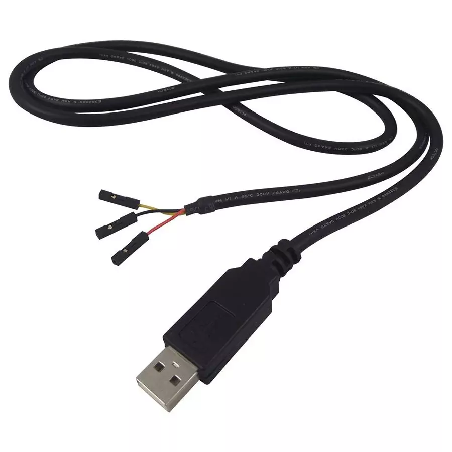 FTDI CABLE, DEBUG, TTL-232-USB, RPI, TTL-232R-RPI