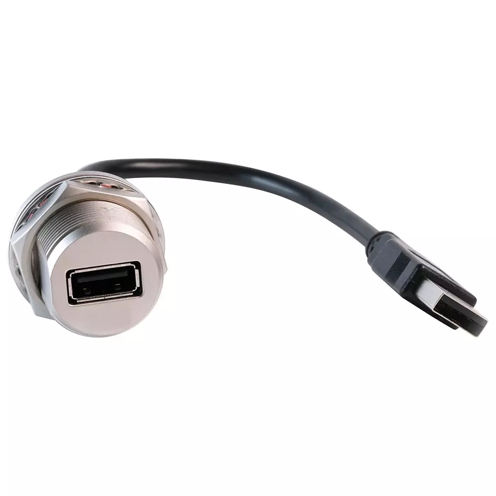 MULTICOMP PRO USB Cable Type A Plug to Type A Receptacle 200 mm Length, MP002427