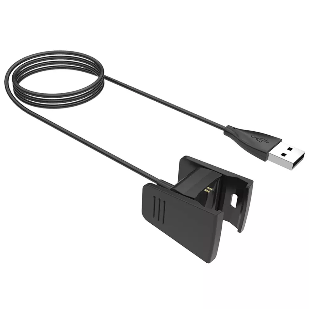 KP Original USB Type-A Fitbit Charging Cable Black 55 cm 5 V for Fitbit Charge 2 Smart Watch