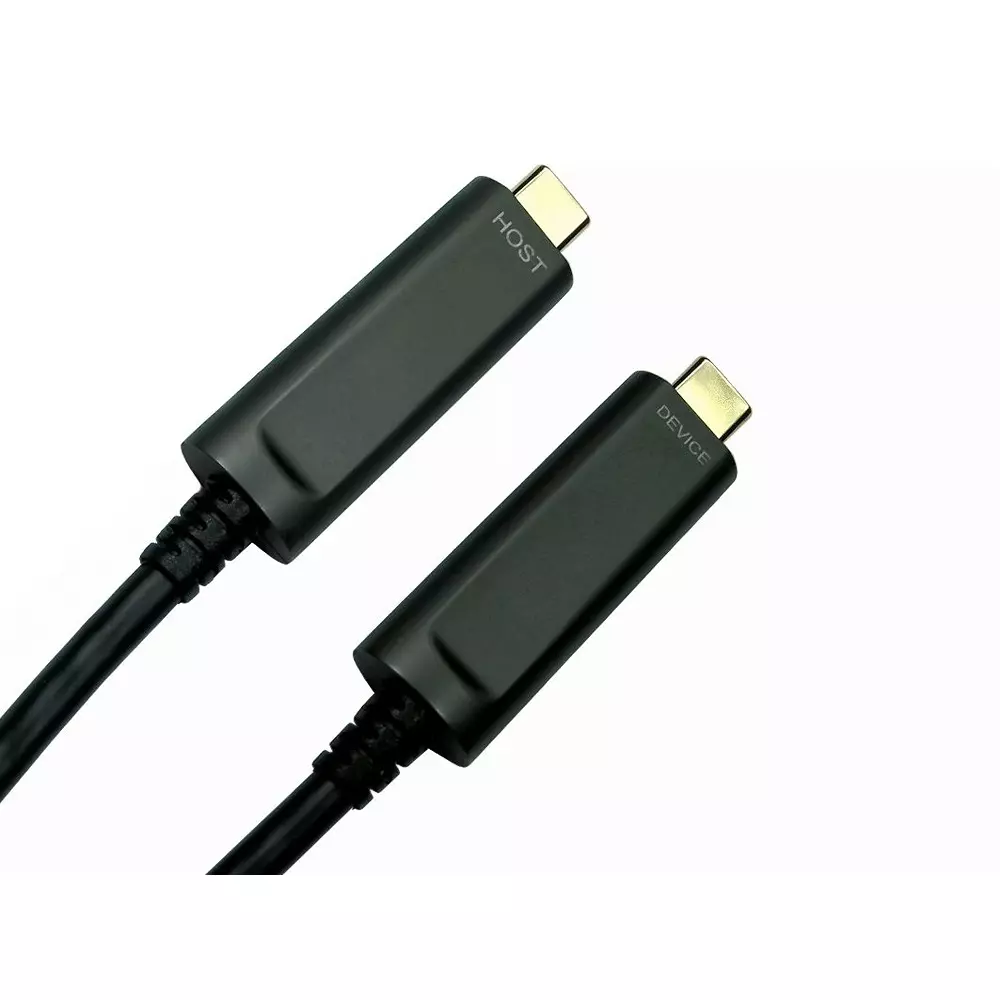 RS PRO USB Cable USB 3.1 version 10 m Black, 2662507