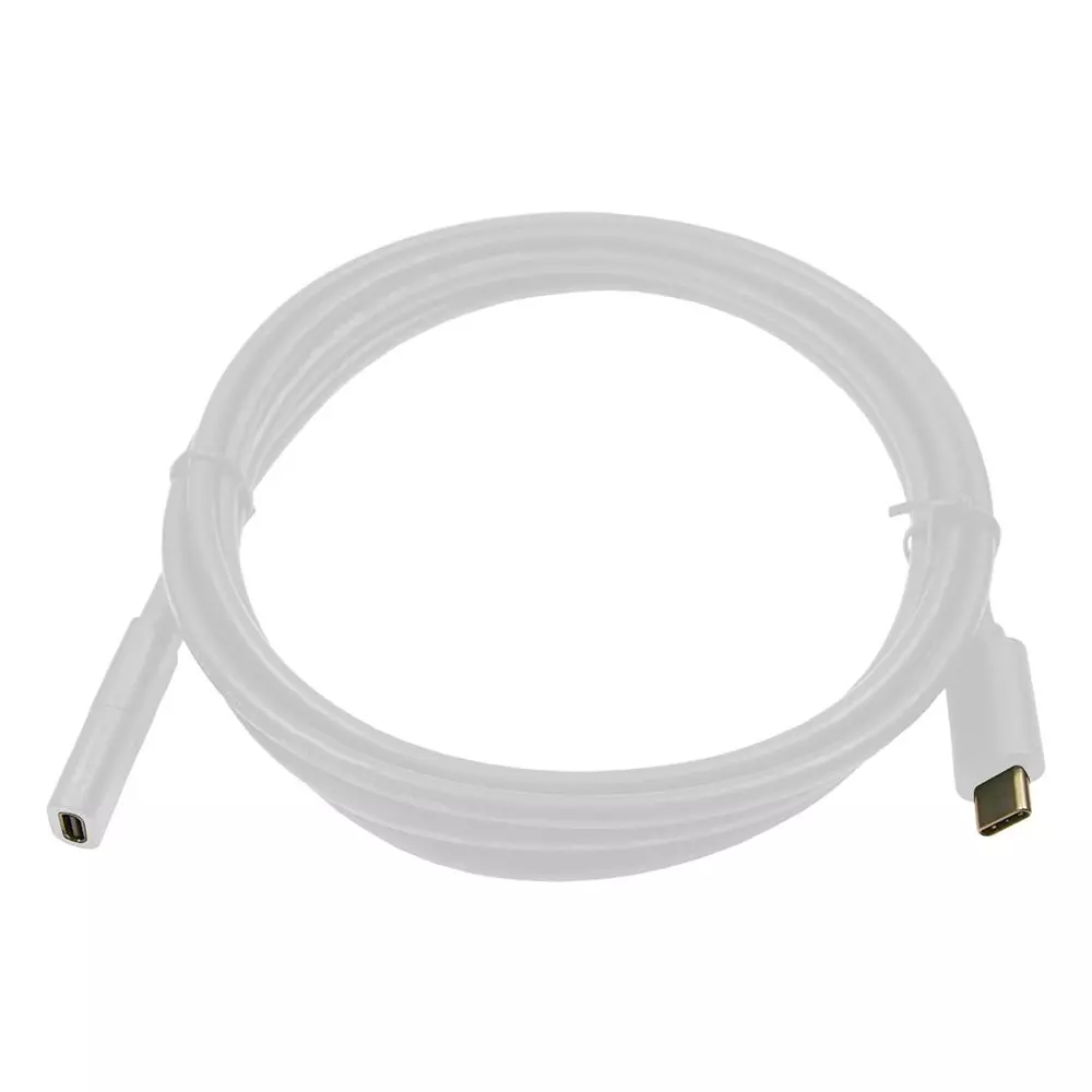 MULTICOMP PRO USB Cable Type C Plug to Type C Receptacle 2 m Length, MP-FCR72005W