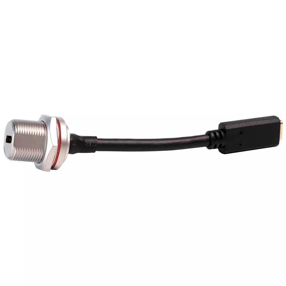 MULTICOMP PRO USB Cable Type C Receptacle to Type C Receptacle 100 mm Length, MP002450