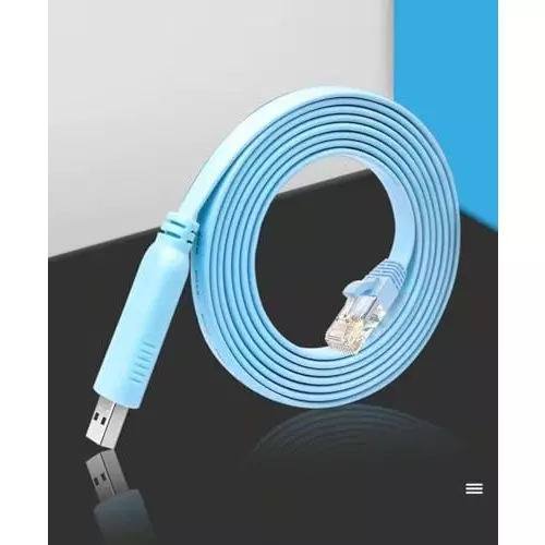 PremiumAV USB to RJ45 Console Cable for Cisco, HP, Huawei, Arista, Juniper, Aruba Routers and Windows, Mac, Linux Laptops
