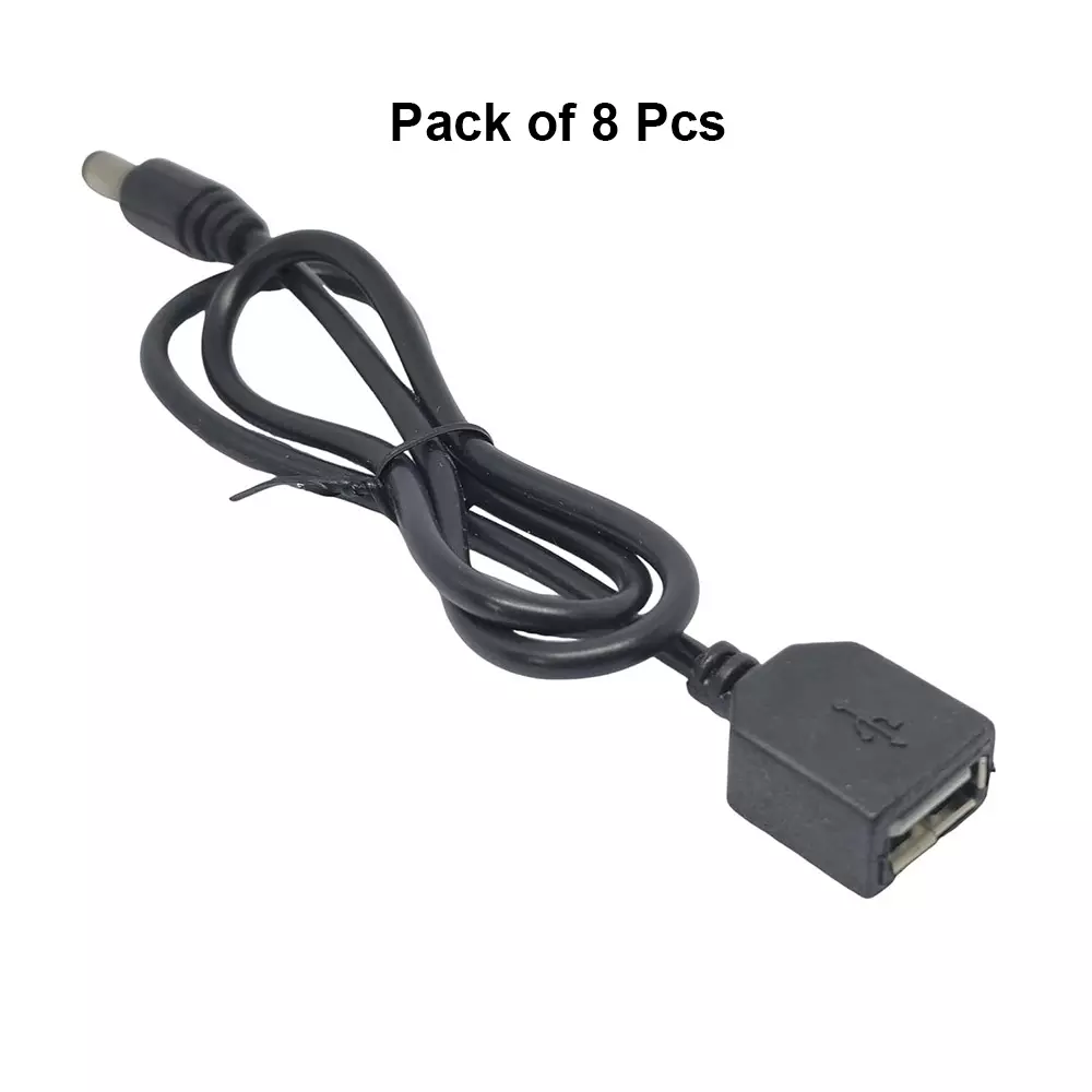 invento-8pcs-50cm-05mtr-long-usb-female-extension-plug-to-5v-dc-barrel-power-jack-male-55mm-x-21mm-cable-cord-for-dc-power-transfer-diy
