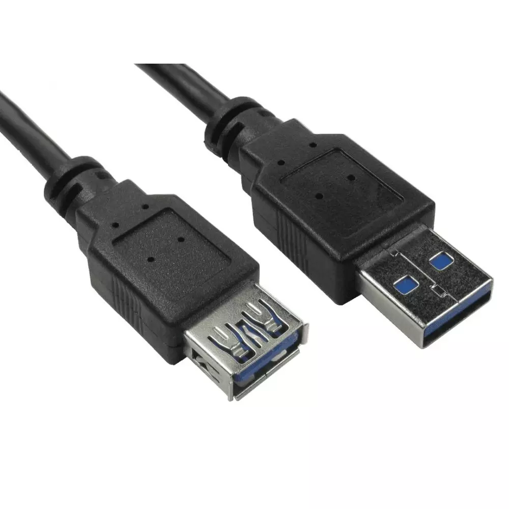 RS PRO USB Cable USB 3.0 version 5 m Black, 2862927