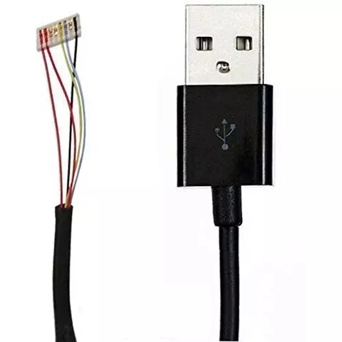 PremiumAV USB 2.0 Cable for Morpho Safran MSO 1300 E/E2/E3 Biometric Fingerprint Scanner Black