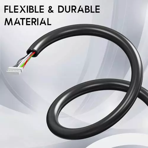 PremiumAV USB 2.0 Cable for Morpho Safran MSO 1300 E/E2/E3 Biometric Fingerprint Scanner Black
