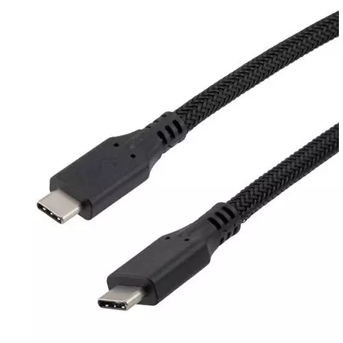 L-COM Usb Cable, 4.0 C Plug-Plug, 3.3Ft, CAU4CC-40PC-1M