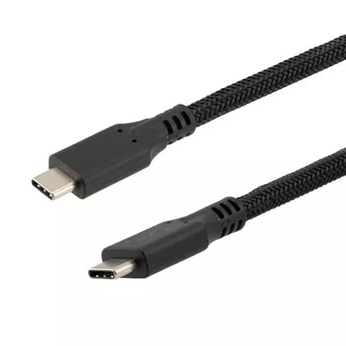 L-COM Usb Cable, 4.0 C Plug-Plug, 3.3Ft, CAU4CC-40P-1M