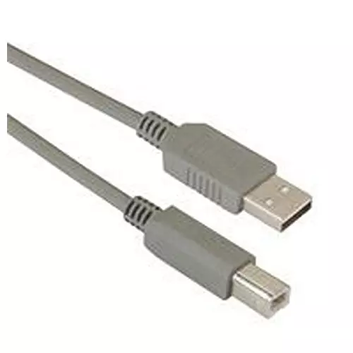 L-COM Usb Cable, 2.0 A Plug-B Plug, 9.8 , ECUSBAB-3M