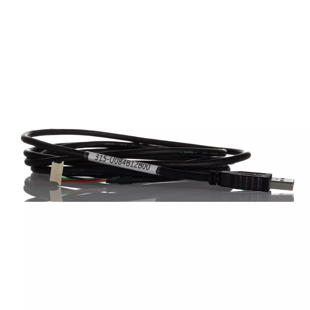 RS PRO USB Cable USB 2.0 version 2 m Black, 2682652