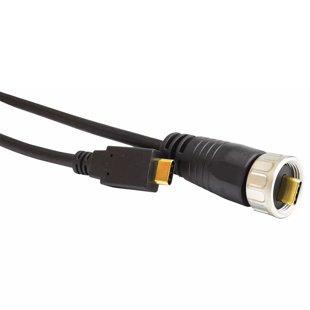 MULTICOMP PRO USB Cable C2 Cable Type C Plug to Type C Plug 2 m Length, MP011936