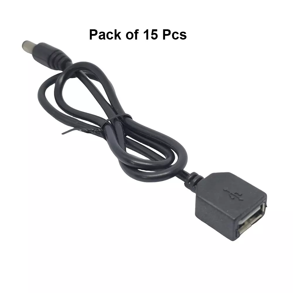 invento-15pcs-50cm-05mtr-long-usb-female-extension-plug-to-5v-dc-barrel-power-jack-male-55mm-x-21mm-cable-cord-for-dc-power-transfer-diy