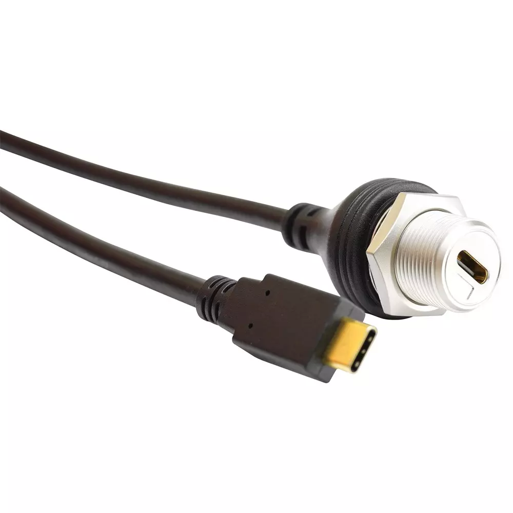 MULTICOMP PRO USB Cable C2 Cable Type C Jack to Type C Plug 2 m Length, MP011934