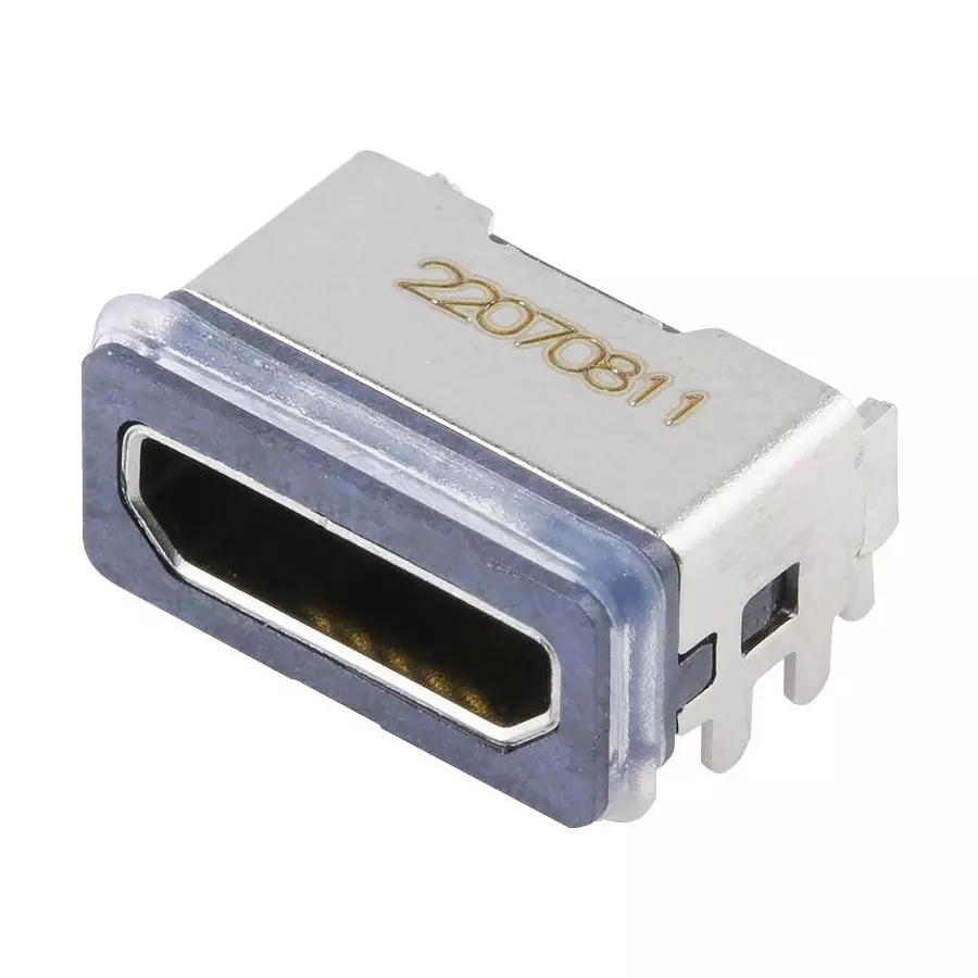 Molex Micro USB Connector Surface Mount Mounting Receptacle Gender, 204926-1103
